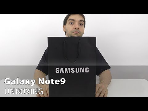 Samsung Galaxy Note 9 Video Unboxing în Limba Română