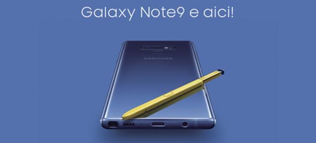Samsung Galaxy Note 9 se lansează în România pe 20 august; Iată detalii