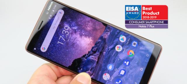Nokia 7 Plus premiat de EISA 2018 cu o distincţie similară cu cea acordată de Mobilissimo.ro