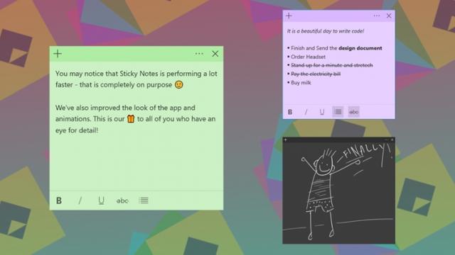 <b>Aplicația Windows 10 Sticky Notes ar putea sosi curând și pe Android, respectiv iOS</b>Una dintre cele mai utile aplicații incluse în Windows 10 este și Sticky Notes, titlul care în ciuda simplității sale este tare folositor pentru a ține informațiile importante "lipite" pe ecran pe post de remindere. Astăzi descoperim faptul că 