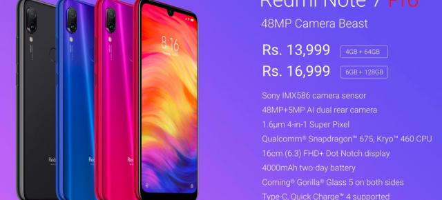 Xiaomi Redmi Note 7 Pro devine oficial, cu camera de 48 de megapixeli, procesor Snapdragon 675; Costă sub 200 dolari
