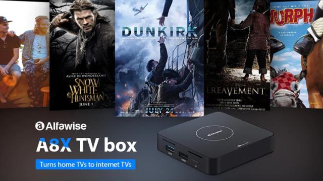 <b>Alfawise A8X este un nou TV Box accesibil, cu Android 9.0 la pachet și suport 4K; Costă doar 146 lei la GearBest</b>Descoperim astăzi în oferta celor de la GearBest.com un nou produs interesant și anume setul TV Box numit Alfawise A8X, produs ce ne-a atras atenția prin faptul că rulează o versiune modificată de Android 9.0 Pie