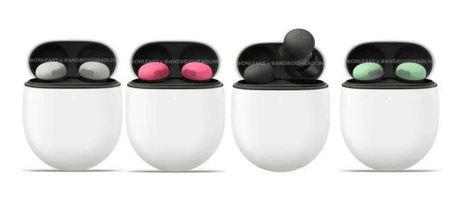 Căștile Pixel Buds Pro 2 apar în randări cu iz realist! Patru culori noi și un design revizuit pentru noua pereche de căști wireless de la Google