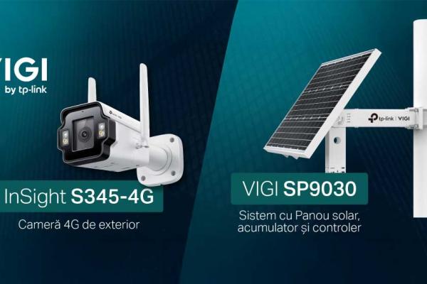 Gama TP-Link VIGI ajunge pe piața din România; Camere IP panoramice, sisteme autonome și platformă cloud pentru administrare centralizată