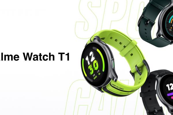 realme Watch T1 debutează oficial; Smartwatch cu display AMOLED, senzor SpO2 și autonomie de 7 zile