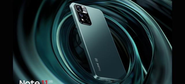 Redmi Note 11 se lasă admirat în randări oficiale pe nuanța Misty Forest (verde); Telefonul va avea doar 8.34 mm în talie