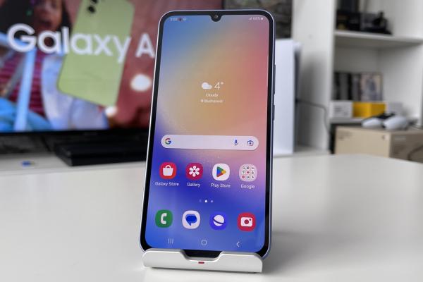 Samsung Galaxy A34 5G - Display pe care te poți baza, luminos, responsiv, chiar și în lumină naturală
