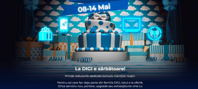 DIGI anunţă ediţia 6 Digi Days: reduceri de până la 50% la abonamente + alte beneficii