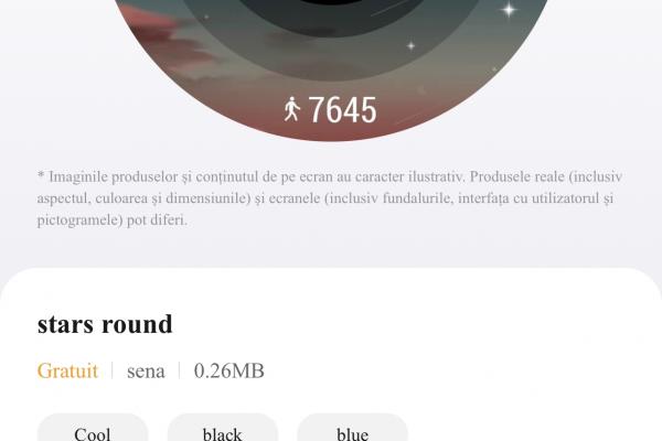 HUAWEI Watch GT 3 Pro - Capturi aplicație