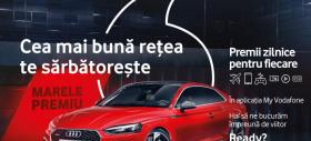 Tragere la sorţi cu repetiţie pentru Vodafone România; Încă un Audi RS5 Coupe e pus la bătaie