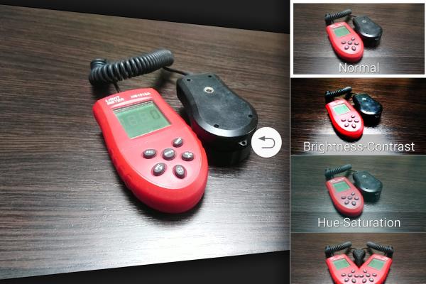 Interfață grafică cameră Sony Xperia XA2 Ultra