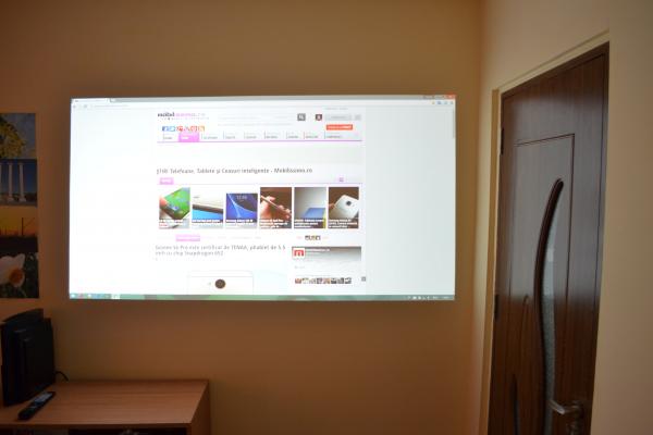 BenQ W2000 - Fotografii proiectie