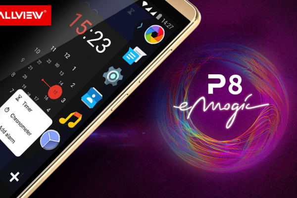 Allview P8 eMagic este anunțat oficial; costă 899 lei și vine cu display de 5.5 inch și Android Marshmallow