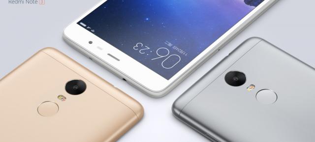 Xiaomi Redmi Note 3 în varianta cu procesor Helio X10 costă 655 lei la un retailer chinez