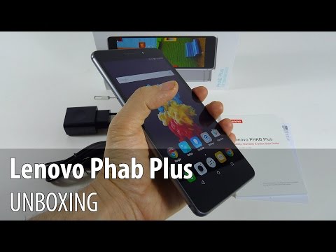 Lenovo Phab Plus Unboxing (Phablet de 6.8 inch cu carcasă metalică) - Mobilissimo.ro