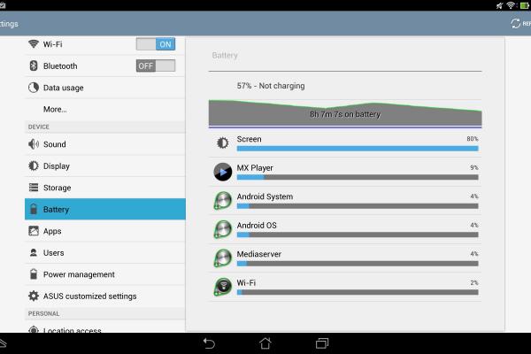 ASUS Transformer Pad TF701T - Benchmark-uri