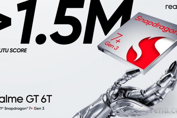 Realme GT 6T apare în materiale teaser, smartphone mid-range cu procesor Snapdragon 7+ Gen3