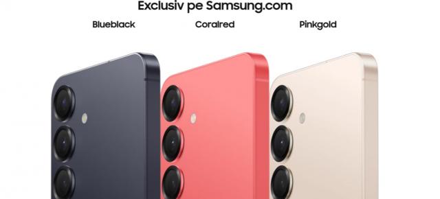 Samsung Galaxy S25 se vinde în culori exclusive pe site-ul Samsung: roșu, verde sau rose gold 