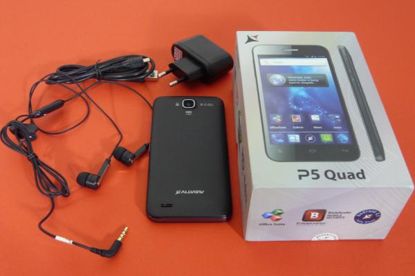 Allview P5 Quad - Unboxing