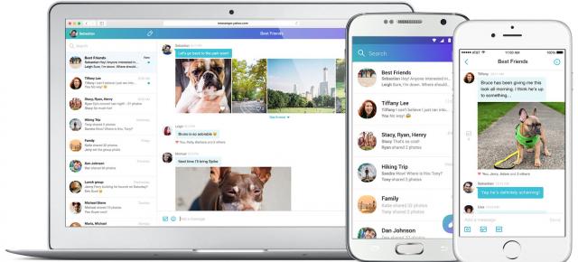 Yahoo îşi reinventează în sfârşit aplicaţia Messenger, copiind câte ceva de la Facebook