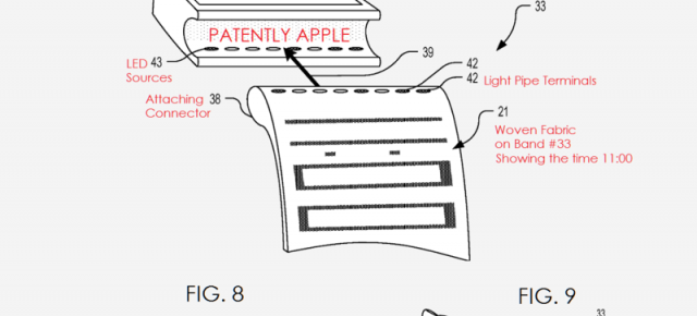 Un nou brevet Apple oferă indicii cu privire la o curea de Apple Watch ce poate avea şi rol de display