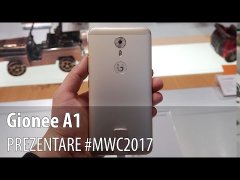 Gionee A1 - Prezentare hands-on de la #MWC2017 din Barcelona