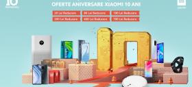 Xiaomi aniversează 10 ani şi vine cu oferte speciale la produsele din gama Ecosistem, Mi 10, Redmi Note 9