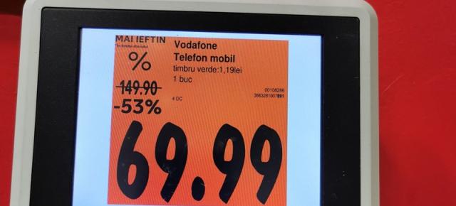 În magazinele Kaufland găsești acum smartphone-ul Vodafone Smart C9 la doar 69.99 lei! 