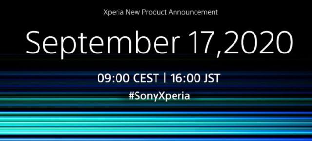 Sony Xperia 5 II va fi anunţat pe 17 septembrie; Sony confirmă un eveniment Xperia atunci