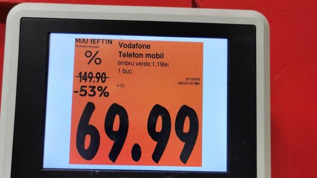 <b>În magazinele Kaufland găsești acum smartphone-ul Vodafone Smart C9 la doar 69.99 lei! </b>Pe grupul nostru de Facebook (la care vă puteți alătura de aici) sunt postate și ponturi, iar astăzi prin intermediul unui membru al comunității descoperim  detalii despre un produs atractiv din magazinele Kaufland