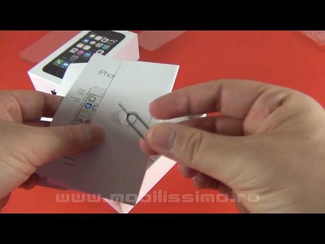 iPhone 5s Unboxing în limba Romană - Mobilissimo.ro