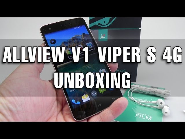 Allview V1 Viper S 4G Unboxing & Concurs - Mobilissimo.ro