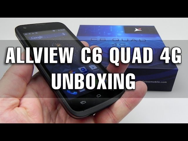 Allview C6 Quad 4G Unboxing & Concurs - Mobilissimo.ro