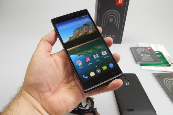 Allview E3 Sign - Unboxing