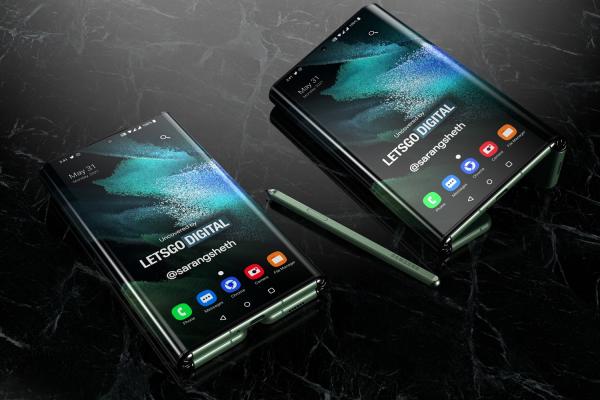 Samsung Galaxy Z Fold Tab - Randări concept