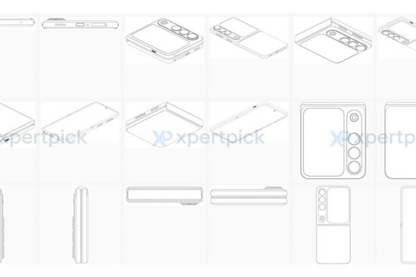 OPPO, smartphone pliabil cu clapetă - Brevet