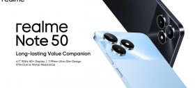 realme Note 50 lansat oficial: sună a telefon de sub 500 de lei 