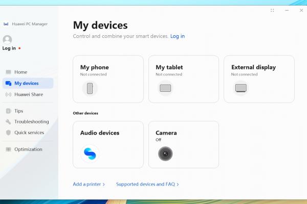 HUAWEI MateBook D 16 - Funcții, software