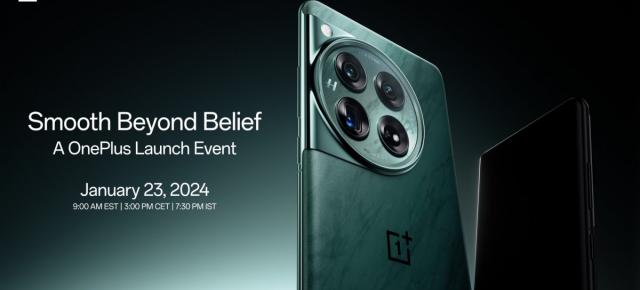 OnePlus 12 se lansează global azi și poți urmări live evenimentul de aici (ora 16:00 locală)