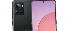 OnePlus 10R își face apariția în randări realiste; Design inspirat de realme GT Neo3, decupaj central pentru camera selfie