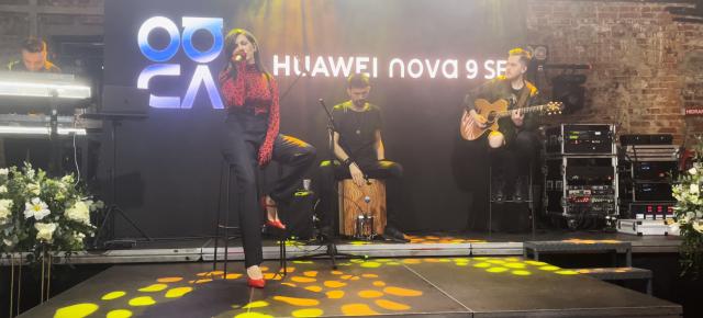 HUAWEI Nova 9 SE debutează oficial în România în cadrul unui show cu muzică live, alături de noul ceas Watch GT Runner și laptop-ul MateBook D15
