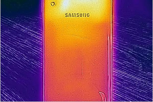 Test termic Samsung Galaxy A70