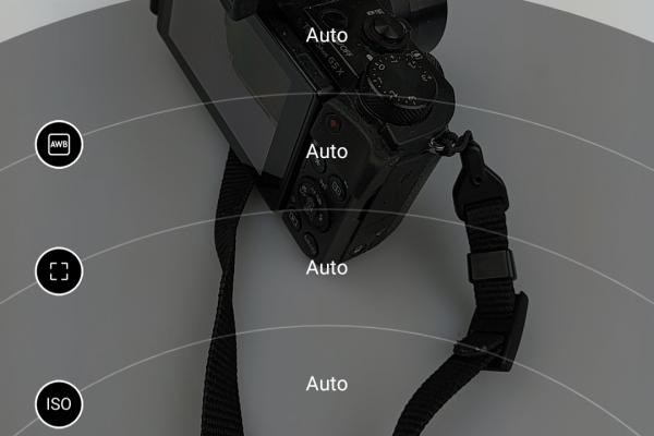 Interfață grafică cameră Nokia 8.1