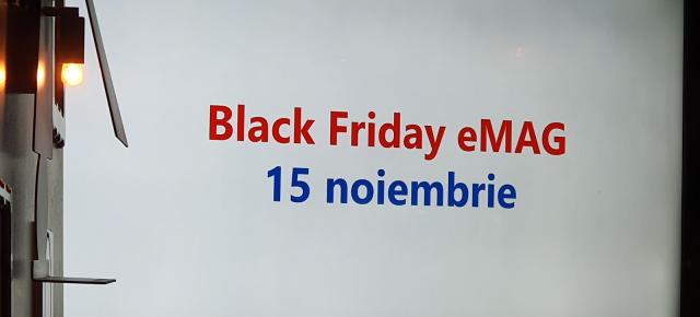 eMAG anunţă când are loc Black Friday 2019; Prezintă un nou logo şi returnări mai uşoare de produse cu EasyBox