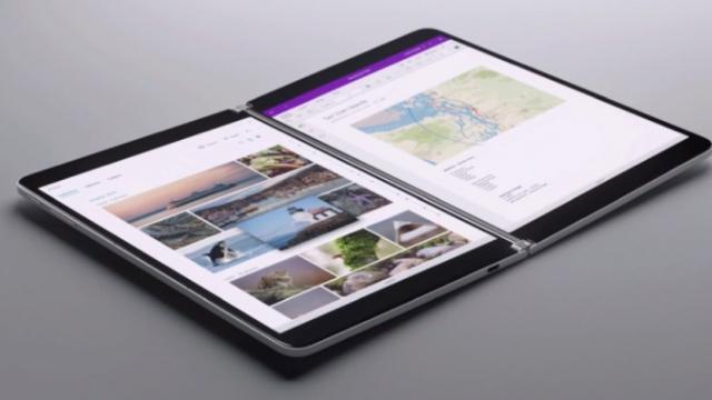 <b>Microsoft a lansat tableta cu două ecrane care se deschide ca o carte: Surface Neo rulează Windows 10X</b>Microsoft a avut un eveniment important Surface azi, desfăşurat la New York şi menit să ne aducă în prim plan noutăţi cu două ecrane. Pe de o parte avem Surface Duo, care e succesorul spiritual al lui Surface Phone şi apoi îl avem pe Surface Neo, care e..