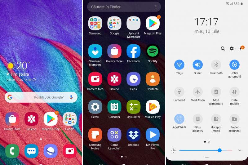 Samsung Galaxy A40 - Screenshots: One-UI-Home.jpg