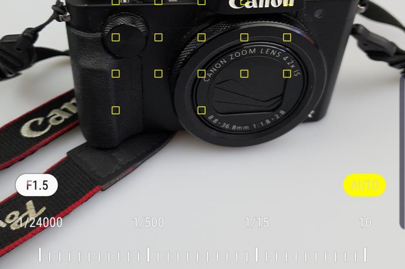 Capturi de ecran interfață grafică cameră Samsung Galaxy S10e: Screenshot_20190329-154248_Camera.jpg