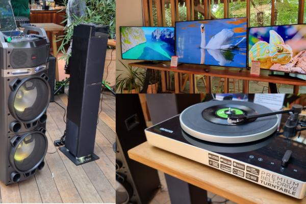 Produsele aiwa au sosit oficial în România prin intermediul MGT Educational! Au fost prezentate boxe bluetooth puternice, pick-up modern, smart TV-uri, trotinete electrice și căști wireless