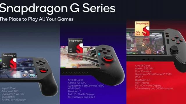 <b>Qualcomm anunță CPU-uri noi din seria Snapdragon G, pentru consolele de gaming portabile</b>Qualcomm tocmai a anunțat un nou lineup de cipseturi. Ele sosesc sub gama Snapdragon G și vor fi integrate sub capota consolelor de gaming portabile. Din serie fac parte acum modelele Snapdragon G1 Gen 1, Snapdragon G2 Gen 1 și Snapdragon G3x Gen 2