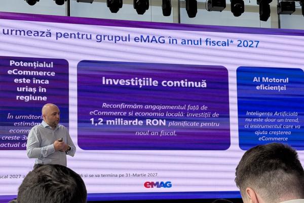 eMAG a vândut mai puţine TV-uri şi electrocasnice în ultimul an, dar tot a ieşit pe plus; Care e secretul?